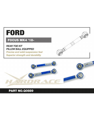 HARDRACE FORD FOCUS '19 MK4 REAR TOE KIT : KYP PERFORMANCE HOUSE