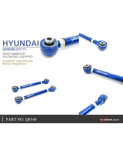 HARDRACE REAR CAMBER KIT HYUNDAI, KIA, GENESIS, STINGER, CK 18-PRESENT, G70 18-PRESENT : KYP PERFORMANCE HOUSE