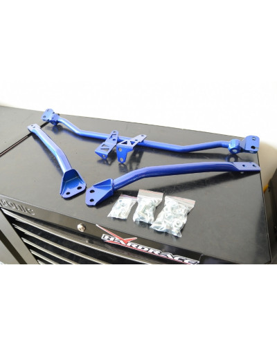 HARDRACE FRONT LOWER STRUCTURE BAR HONDA, JAZZ/FIT, GK3/4/5/6 : KYP PERFORMANCE HOUSE