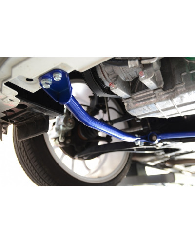 HARDRACE FRONT LOWER STRUCTURE BAR HONDA, JAZZ/FIT, GK3/4/5/6 : KYP PERFORMANCE HOUSE