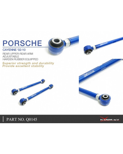 HARDRACE REAR UPPER-REAR ARM PORSCHE, CAYENNE, 02-10 : KYP PERFORMANCE HOUSE