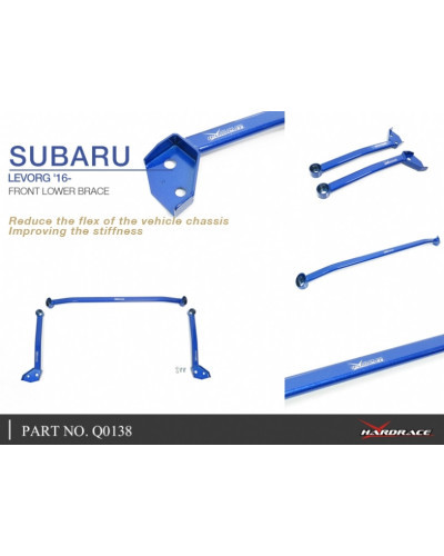 HARDRACE FRONT LOWER BRACE SUBARU, LEVORG, 14 : KYP PERFORMANCE HOUSE