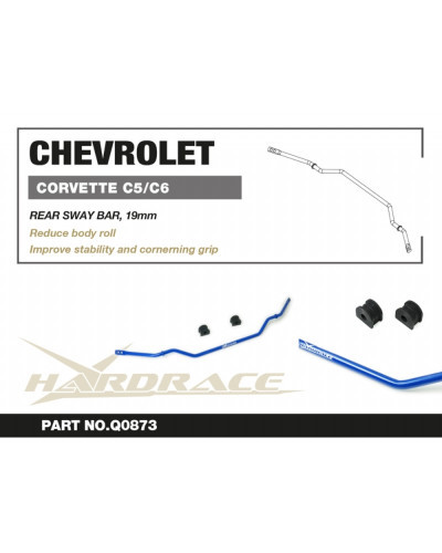 HARDRACE CHEVROLET CORVETTE C5 '97-04/C6 '05-13 REAR SWAY BAR : KYP PERFORMANCE HOUSE