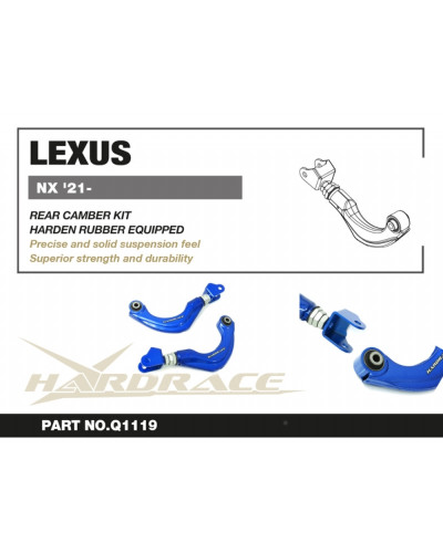 HARDRACE REAR CAMBER KIT LEXUS NX '21-, UX300E '18-, TOYOTA RAV4 PHV '19- : KYP PERFORMANCE HOUSE