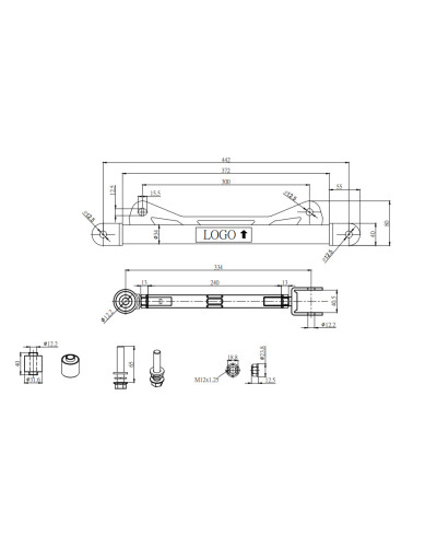 HARDRACE NISSAN S13/R32/R32 GT-R HICAS REMOVAL KIT  : KYP PERFORMANCE HOUSE