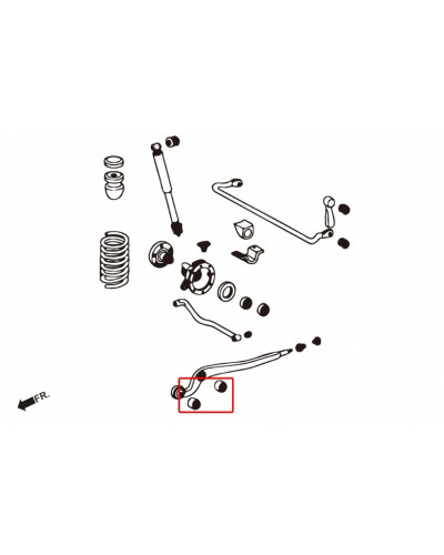 HARDRACE FRONT ARM BUSHING (OFFSET)MERCEDES, G-CLASS, W460/461 1979-90, W463 90-18 : KYP PERFORMANCE HOUSE