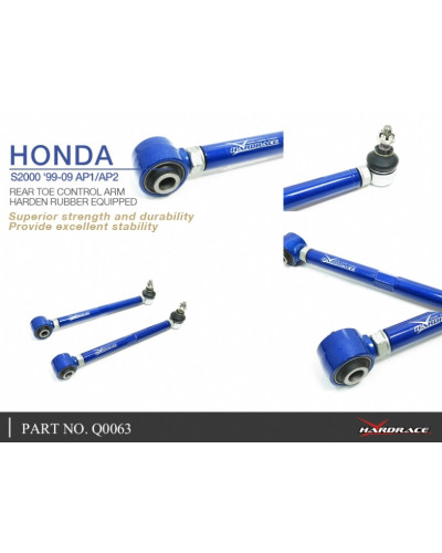 HARDRACE REAR TOE CONTROL ARM HONDA, S2000, AP1/2 : KYP PERFORMANCE HOUSE