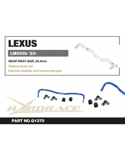 HARDRACE  REAR SWAY BAR LEXUS LM500H 23+ : KYP PERFORMANCE HOUSE