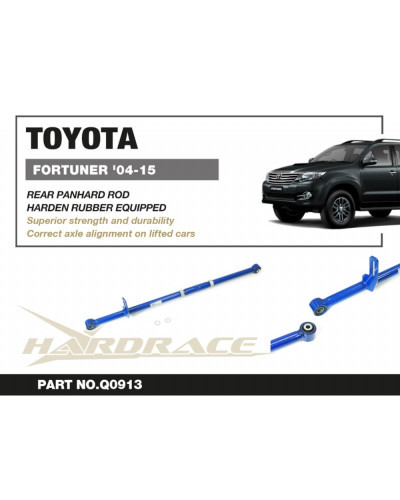 HARDRACE TOYOTA FORTUNER '04-15 REAR PANHARD ROD : KYP PERFORMANCE HOUSE