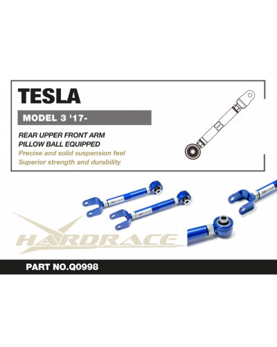 HARDRACE TESLA MODEL 3 '17- REAR UPPER FRONT ARM : KYP PERFORMANCE HOUSE