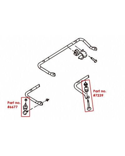 HARDRACE FORD FOCUS MK2 '04-11(NON-RS)/FOCUS MK3 12- (NON-ST/RS) REAR SWAY BAR : KYP PERFORMANCE HOUSE