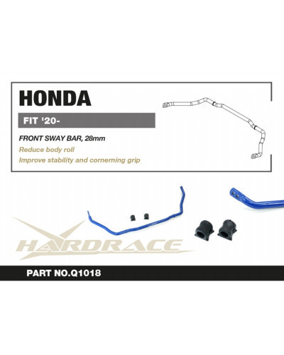 HARDRACE HONDA FIT 20- FRONT SWAY BAR : KYP PERFORMANCE HOUSE