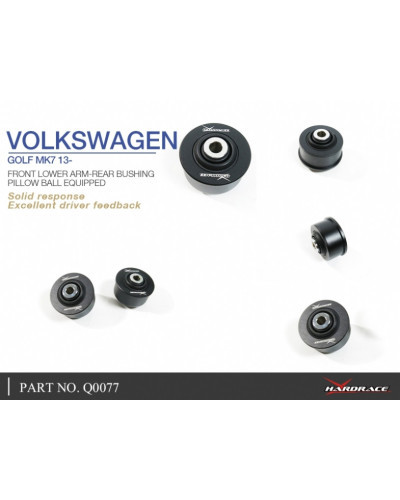 HARDRACE FRONT LOWER ARM-REAR BUSHING AUDI, SKODA, VOLKSWAGEN, A3, GOLF, KAROQ, KODIAQ, OCTAVIA, PASSAT, SUPERB, TIGUAN, TOURAN,