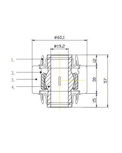 HARDRACE FRONT LOWER ARM BUSHING BIG SUBARU, TOYOTA, 86, BRZ, FR-S, IMPREZA, LEGACY, LEVORG, XV, ZC 6, ZN6, 14 : KYP PERFORMANCE