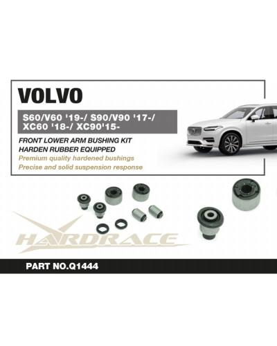 HARDRACE  FRONT LOWER ARM BUSHING SET VOLVO S60 XC60 XC90 : KYP PERFORMANCE HOUSE