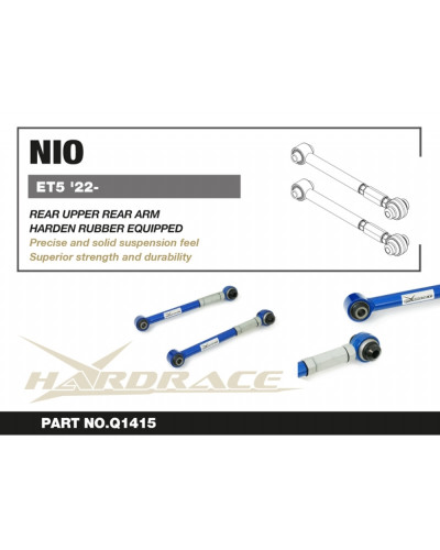 HARDRACE  REAR UPPER REAR ARM NIO ET5 22+ : KYP PERFORMANCE HOUSE