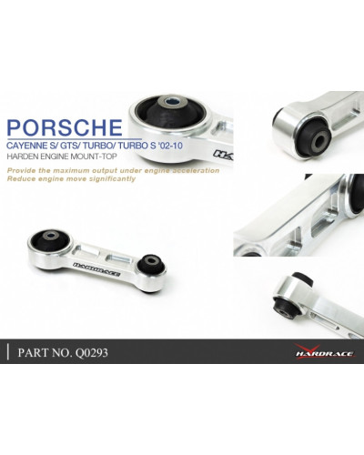 HARDRACE HARDENED ENGINE MOUNT, TOP PORSCHE, CAYENNE, 02-10 : KYP PERFORMANCE HOUSE