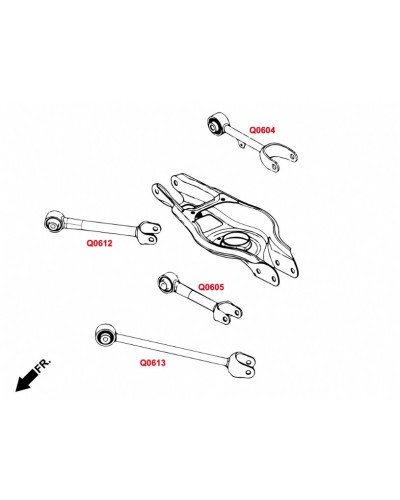 HARDRACE REAR CAMBER KIT TESLA MODEL 3 '17- : KYP PERFORMANCE HOUSE