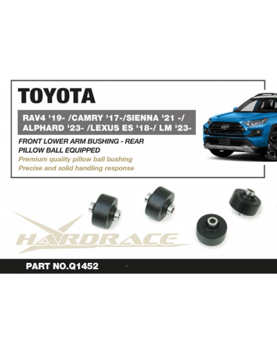 HARDRACE  FRONT LOWER ARM BUSHING REAR TOYOTA RAV4/CAMRY/LEXUS ES : KYP PERFORMANCE HOUSE