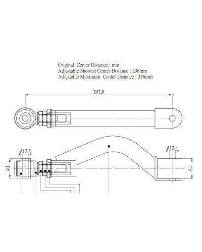 HARDRACE REAR UPPER ARM/CAMBER KIT NISSAN, SILVIA, Q45, SKYLINE, Y33 97-01, R33/34, R33/34 GTR, S14/S15 : KYP PERFORMANCE HOUSE