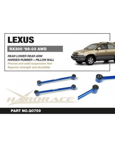 HARDRACE LEXUS RX300 '98-03 AWD REAR LATERAL ARM - REAR : KYP PERFORMANCE HOUSE