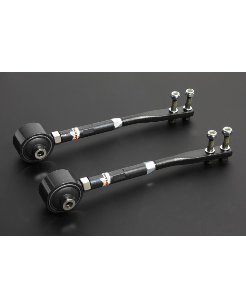 HARDRACE FRONT TENSION/CASTER ROD BLACK NISSAN, SKYLINE, R32 GTR, R33, R34 GTT AWD : KYP PERFORMANCE HOUSE