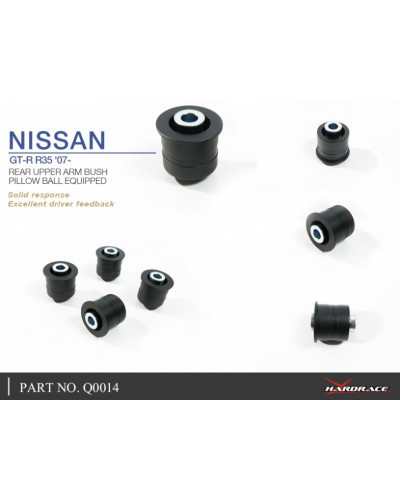 HARDRACE REAR UPPER ARM BUSH NISSAN, SKYLINE, R35 GTR : KYP PERFORMANCE HOUSE