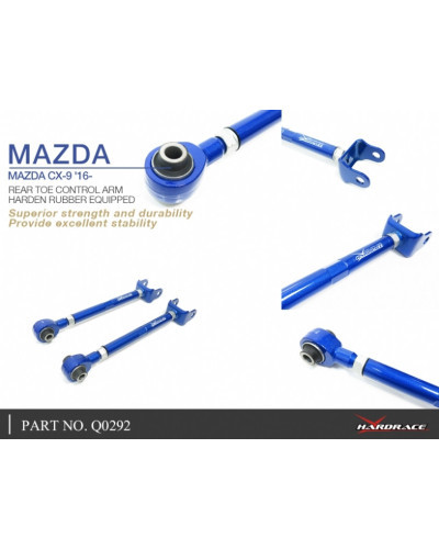 HARDRACE REAR TOE CONTROL ARM MAZDA, CX9, 16-PRESENT : KYP PERFORMANCE HOUSE