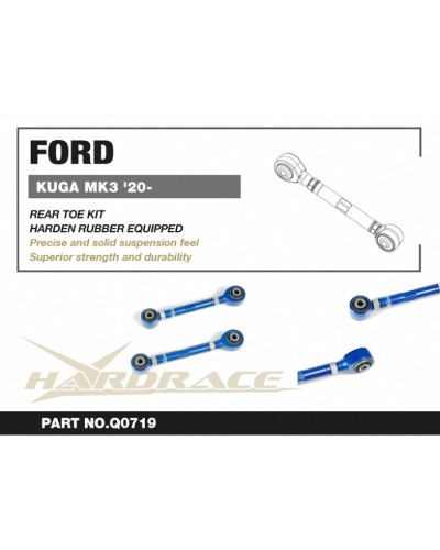 HARDRACE FORD KUGA MK3 '20 REAR TOE KIT  : KYP PERFORMANCE HOUSE