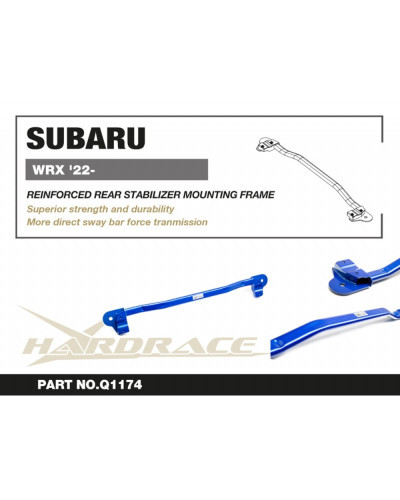 HARDRACE REINFORCED REAR STABILISER MOUNTING FRAME SUBARU, WRX VB/VN '22- : KYP PERFORMANCE HOUSE