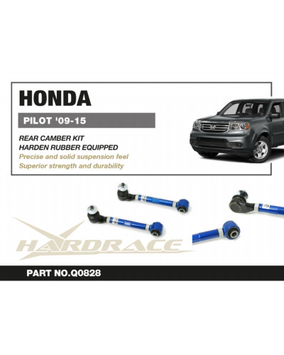 HARDRACE REAR UPPER CAMBER KIT HONDA PILOT '09-15 : KYP PERFORMANCE HOUSE