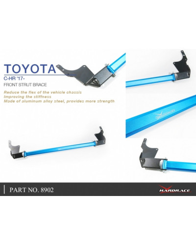 HARDRACE FRONT STRUT BAR TOYOTA, CHR, 17-PRESENT : KYP PERFORMANCE HOUSE