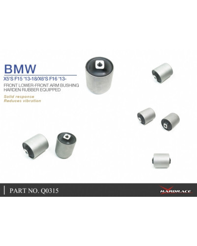 HARDRACE FRONT LOWER-FRONT ARM BUSHING BMW, X5, X6, F15, F16 : KYP PERFORMANCE HOUSE