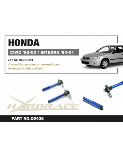 HARDRACE SPHERICAL RC TIE ROD END HONDA, CIVIC, CRX, INTEGRA EG EK DC2 : KYP PERFORMANCE HOUSE