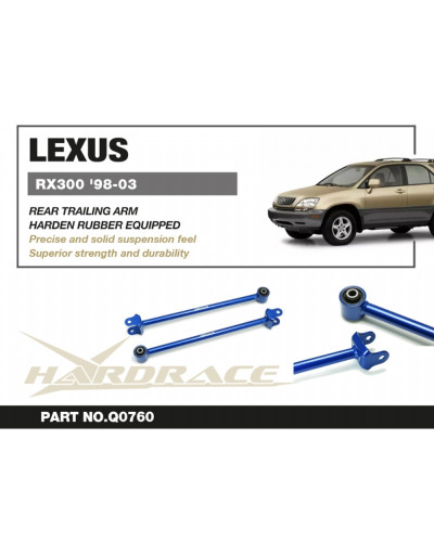 HARDRACE LEXUS RX300 '98-03 REAR TRAILING ARM : KYP PERFORMANCE HOUSE