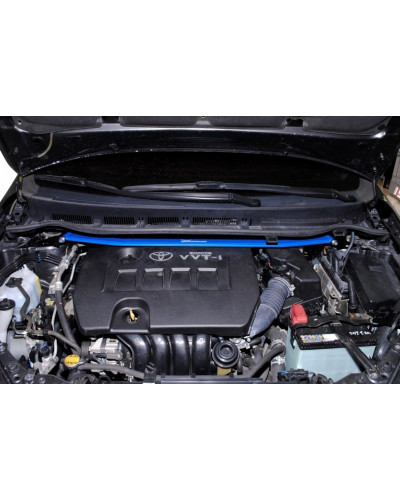 HARDRACE FRONT STRUT BAR TOYOTA, COROLLA/ALTIS/AURIS, WISH, E140 06-13, E170 13-18, ZGE20 09-17 : KYP PERFORMANCE HOUSE