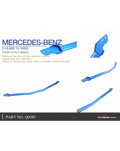 HARDRACE FRONT STRUT BARMERCEDES, C-CLASS, W205 15-PRESENT : KYP PERFORMANCE HOUSE