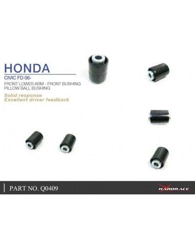 HARDRACE FRONT LOWER ARM FRONT BUSHING HONDA, CIVIC, FD : KYP PERFORMANCE HOUSE