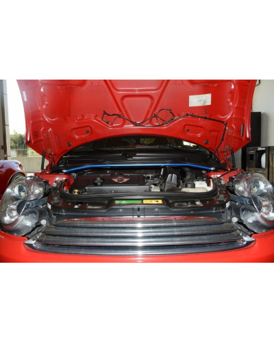 HARDRACE FRONT STRUT BAR MINI, COOPER, R55/56/57/58/59 : KYP PERFORMANCE HOUSE