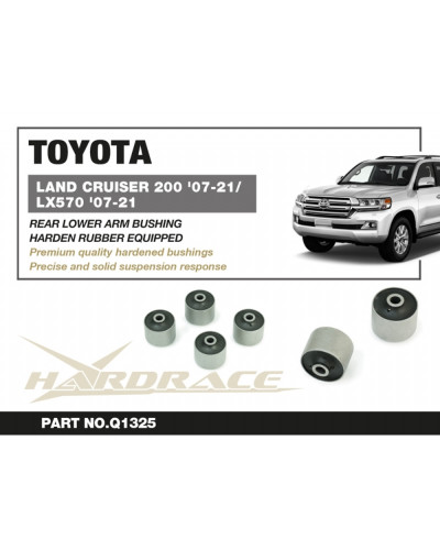 HARDRACE REAR LOWER ARM BUSHING KIT TOYOTA LAND CRUISER J300 21-  : KYP PERFORMANCE HOUSE