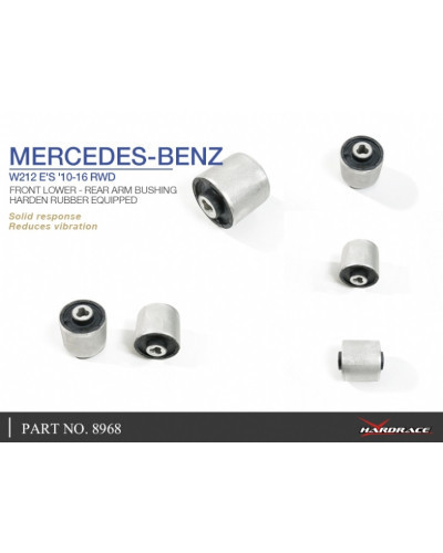 HARDRACE FRONT LOWER-REAR ARM BUSHINGMERCEDES, E-CLASS, W212/S212 10-16 : KYP PERFORMANCE HOUSE