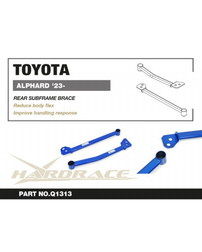 HARDRACE  REAR SUBFRAME BRACE TOYOTA ALPHARD 23+ : KYP PERFORMANCE HOUSE