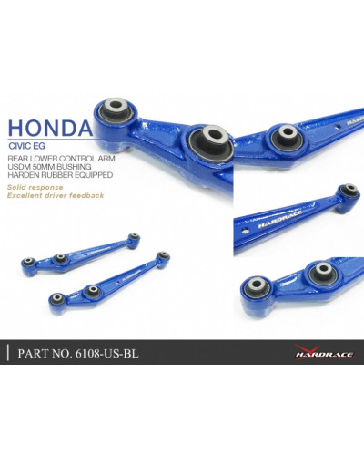 HARDRACE REAR LOWER CONTROL ARM HONDA, CIVIC, EG, EH, EJ1/2 : KYP PERFORMANCE HOUSE