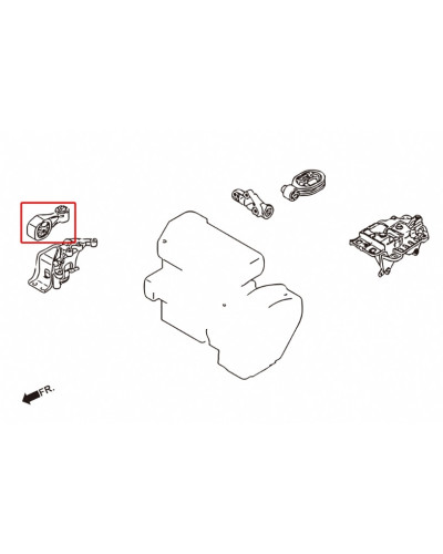 HARDRACE RIGHT SIDE TOP MOUNT NISSAN, JUKE, PULSAR, TIIDA/VERSA, C12 13-, B17 13-, F15 10 : KYP PERFORMANCE HOUSE