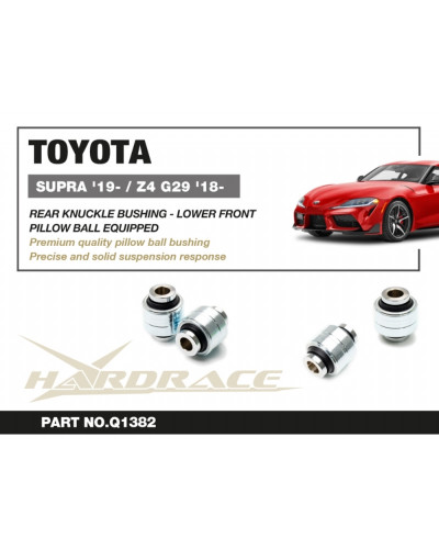 HARDRACE REAR KNUCKLE BUSHING LOWER FRONT TOYOTA SUPRA A90/BMW Z4 G29 : KYP PERFORMANCE HOUSE