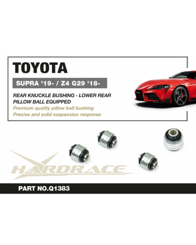 HARDRACE REAR KNUCKLE BUSHING LOWER REAR TOYOTA SUPRA A90/BMW Z4 G29 : KYP PERFORMANCE HOUSE