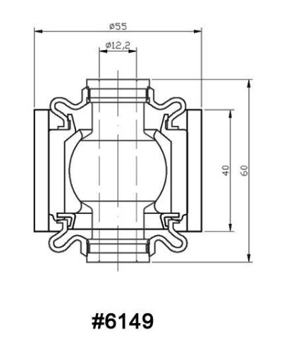 HARDRACE TRAILING ARM BUSHING SUBARU, IMPREZA, LEGACY, SF 97-02, STI GC/GF/GM 92-00, WRX GC/GF/GM 92-00, : KYP PERFORMANCE HOUSE