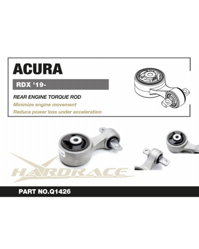 HARDRACE REAR ENGINE TORQUE ROD ACURA RDX 19+ : KYP PERFORMANCE HOUSE