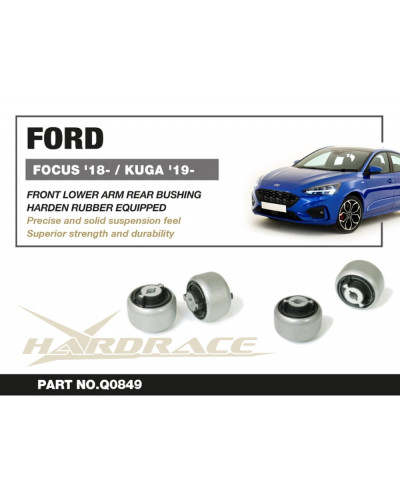 HARDRACE FRONT LOWER ARM REAR BUSHING FORD FOCUS MK4 '18-/KUGA '19 : KYP PERFORMANCE HOUSE