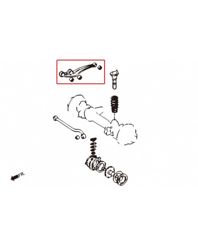 HARDRACE FRONT LOWER ARM BUSH TOYOTA, LEXUS, LAND CRUISER, LX, LX450 J80 95-97, J80 90-97 : KYP PERFORMANCE HOUSE